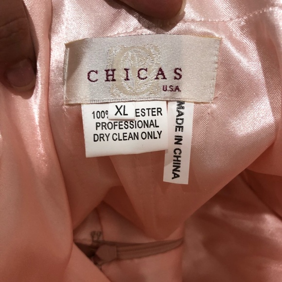 Worn 1 Time - princess baby pink embellished dress - Picture 6 of 7